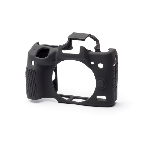 Carcasa de Silicon EasyCover para Canon M5 - Negro