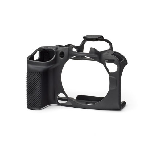 Carcasa de Silicon EasyCover para Canon R10 - Negro