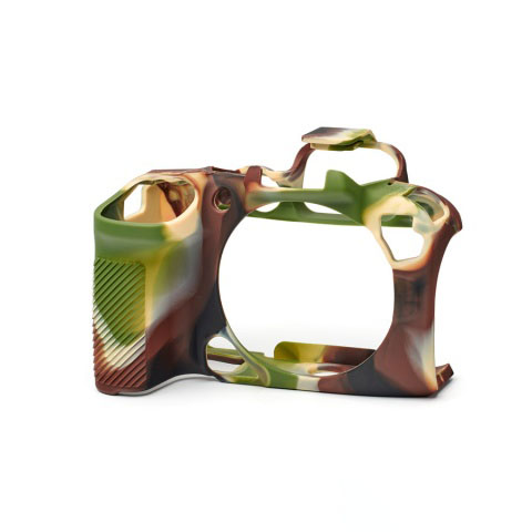 Carcasa de Silicon EasyCover para Canon R10 - Camuflaje