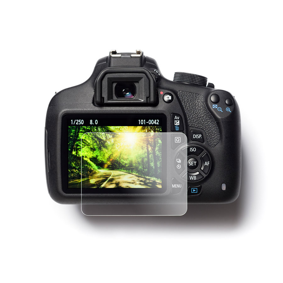 Mica de Vidrio Templado para pantalla de Camara, easyCover, Canon 650D T4i / 700D T5i / 750D T6i / 760D T6s / 800D T7i