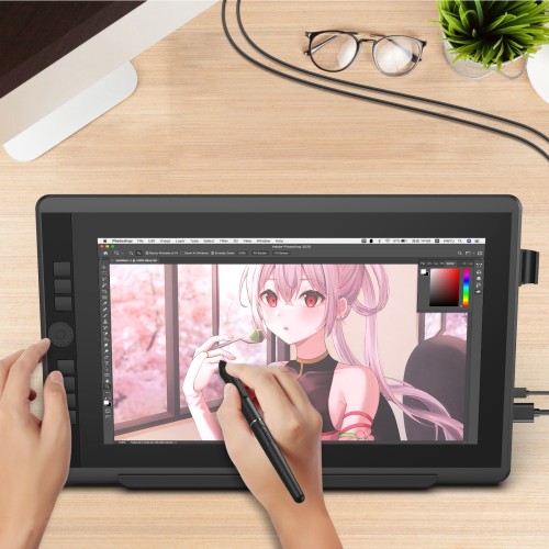 Tableta gráfica con pantalla Veikk VK1560Pro
