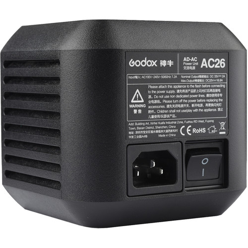 Fuente AC Godox AC26 para flash AD600Pro