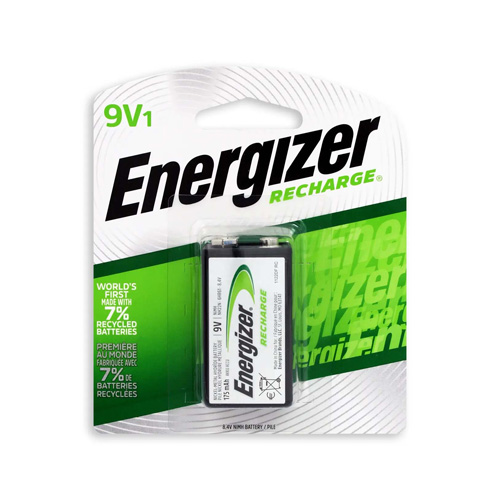 Bateria recargable Energizer Recharge 9V