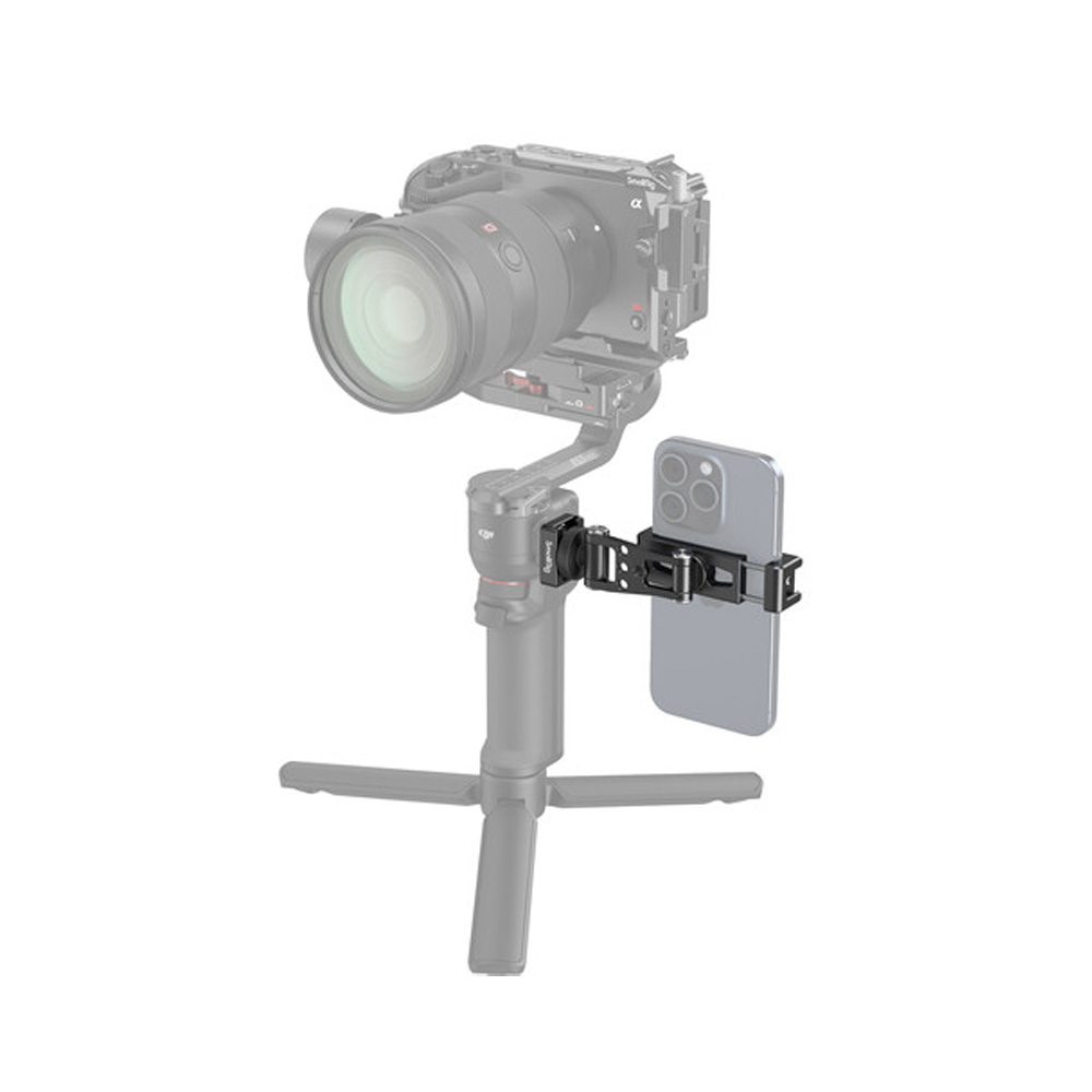 Portacelular SmallRig 4301 con acople NATO y zapata