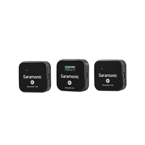 Micrófonos inalámbricos Saramonic Blink900 B2R con grabadora