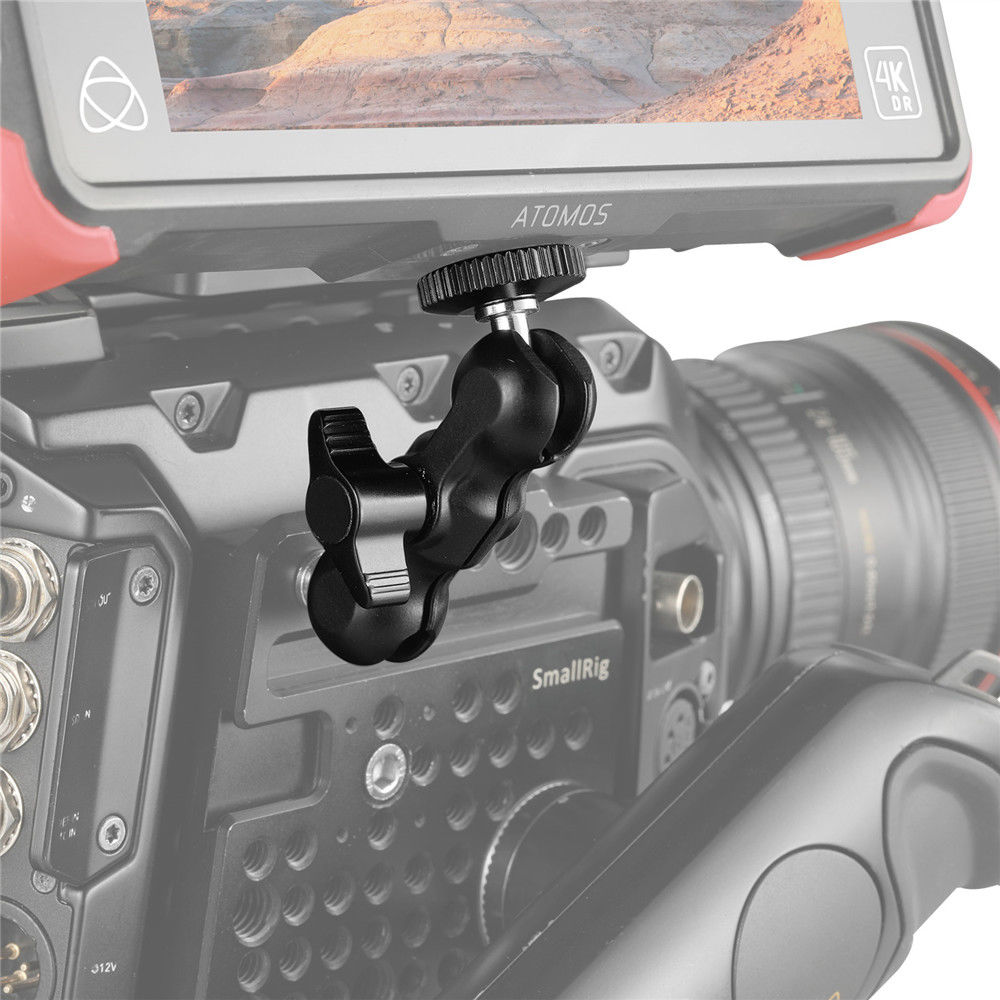 Brazo mágico doble bola SmallRig 3.5″ con acoples de 1/4″ (2163)