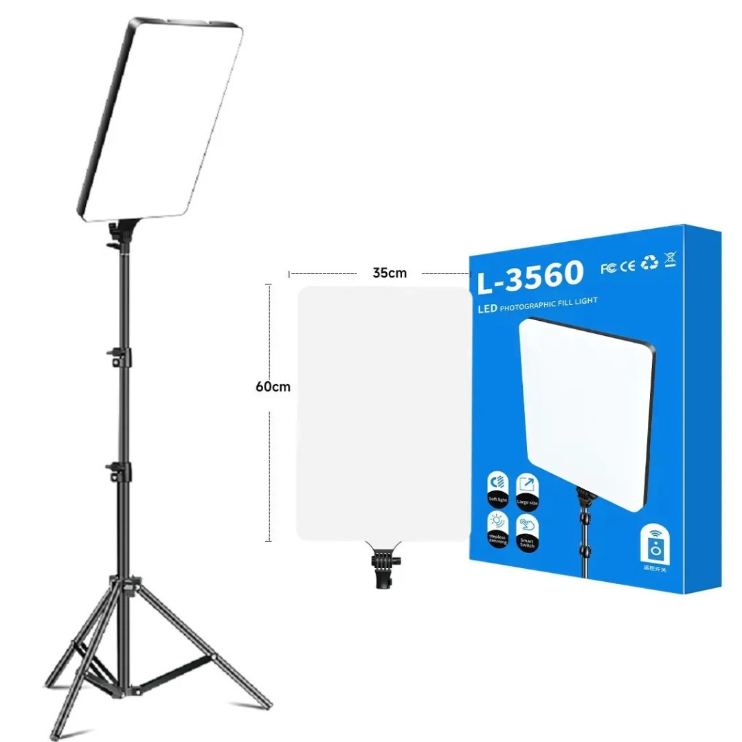 Panel Led L3560 bicolor de 30 watts, control remoto