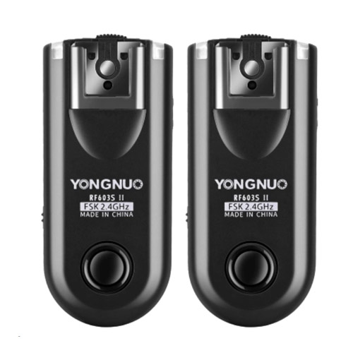 Kit de disparadores triggers Yongnuo RF603S II S2 para Sony