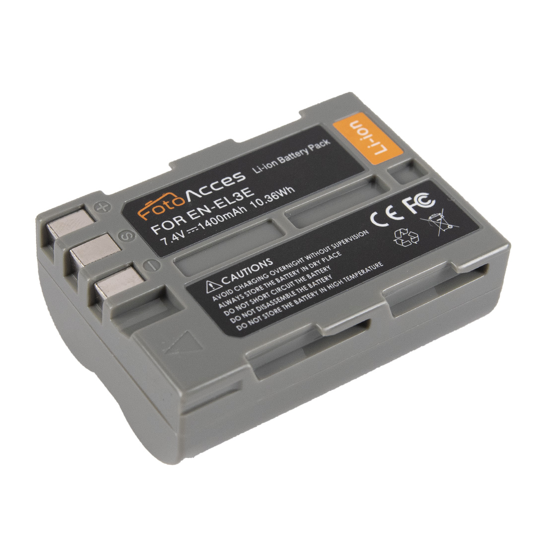 Batería genérica EN-EL3e 2200 mAh para Nikon