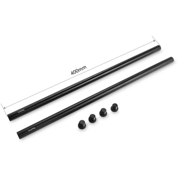 Kit de 2 rieles de aluminio SmallRig de 15mm y 16" (40cm) - Imagen 4