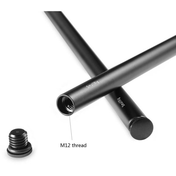 Kit de 2 rieles de aluminio SmallRig de 15mm y 16" (40cm) - Imagen 5