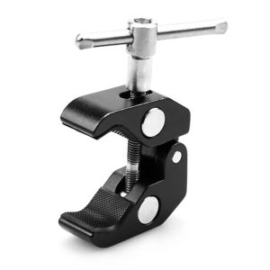 Mini Tenaza Super Clamp SmallRig 735 con roscas de 1/4" y 3/8”. Carga 1.5 kg