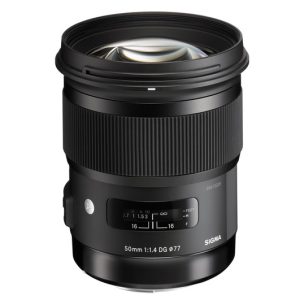 Lente Sigma 50mm f1.4 DG HSM Art Full Frame para Nikon F