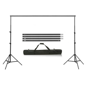 Estructura Heavy Duty para Fondos de Estudio - Alto 2.86m, Ancho 3.86m.