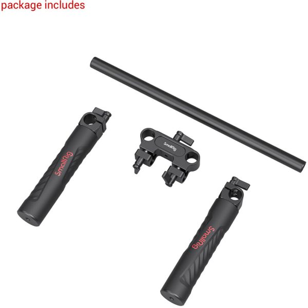 Kit de empunaduras SmallRig 998C, con base de rieles de 15mm. - Imagen 6