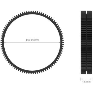 Anillo dentado de enfoque SmallRig 3292 de 66-68mm para Follow Focus