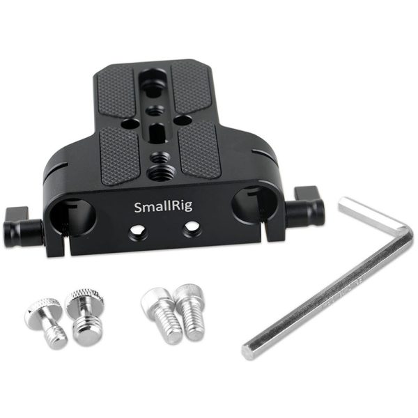 Placa base compacta SmallRig 1674 para rieles de 15mm - Imagen 7
