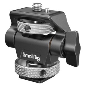 Soporte para monitores tipo bisagra SmallRig 2905B, con acople de zapata