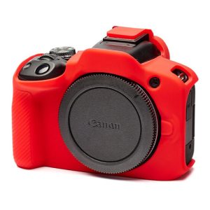 Carcasa de Silicon EasyCover para Canon R100 Rojo ECCR100R