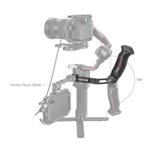 Mango Empuñadura lateral para estabilizadores DJI RS2/ RSC2/ RS3/ RS3 Pro/ RS3 Mini/ RS4/ RS4 Pro 3028C