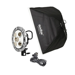 Kit Godox TL-5K de luz continua 5 focos y Softbox 60x60 cm