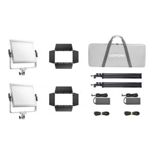 Kit de 2 Luces de Panel LED Litemons Godox LP400Bi-K2