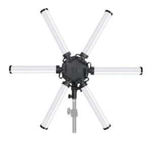 Luz LED bicolor HD-60X estrella estrella de 6 brazos, 54watts