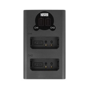Cargador Doble Newell DL-USB-C para Canon LP-E10