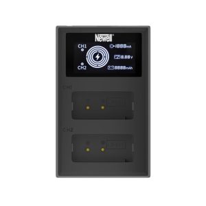 Cargador Doble USB-C Newell FDL-USB-C para Canon LP-E17