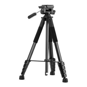 Trípode K&F Concept para cámaras, celulares y tabletas S255A3+BV01, 190cm, 4kg