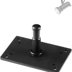 Placa soporte C41 de pared con pin de 3", y acople de 5/8".
