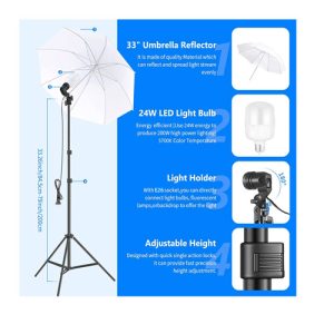 Kit completo de estudio fotográfico NEEWER NK100