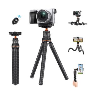 Tripode Flexible K&F Concept MS01 para Camara o Celular, 3Kg