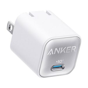 Cargador rápido Anker 511 Nano 3, de 30watts, USB-C, Blanco (A2147J21)