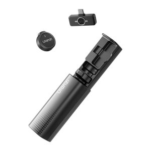 Kit de micrófonos inalambricos Ulanzi A21 con receptor Lightning