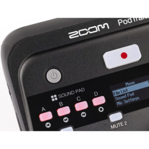 Grabadora Mezcladora portátil Zoom Podtrak P4next, 4 entradas