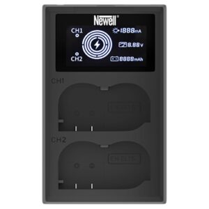 Cargador Doble USB-C Newell FDL-USB-C para Nikon EN-EL15