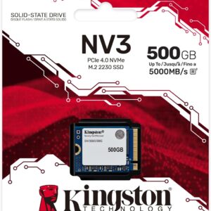 Combo SSD Kingston NV3 500GB M.2 2230 NVMe + Carcasa Magnética Ulanzi MA55