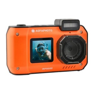 Cámara digital sumergible Agfa Photo Realishot WP9500 Naranja, 24MP, 4K