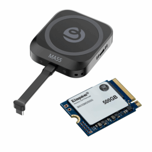 Combo SSD Kingston NV3 500GB M.2 2230 NVMe + Carcasa Magnética Ulanzi MA55