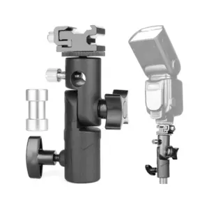 Bracket metálico Tipo E, zapata fria, conectores de 1/2", 1/4", 3/8"