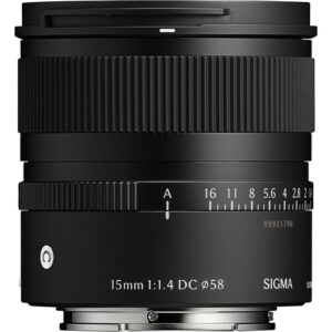 Lente Sigma 15mm f/1.4 DC Contemporary para Sony E (406965)