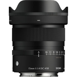Lente Sigma 15mm f/1.4 DC Contemporary para Canon RF (406972)