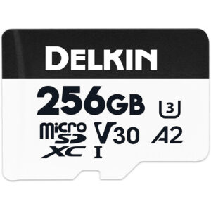 Memoria Delkin 256GB Hyperspeed microSD UHS-I SDXC V30 A2