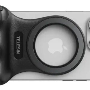 Soporte magnético Telesin para Telefonos Smart, color negro  (P2-HNB-02)