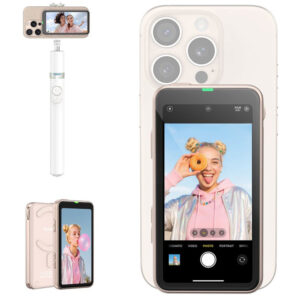 Monitor magnetico Telesin, de 4 pulgadas para grabaciones selfie con celulares (P5-RMT-07)